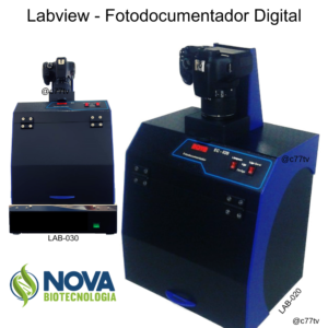 Labview - Fotodocumentador LAB-030: O Foco Preciso na Excelência da Eletroforese