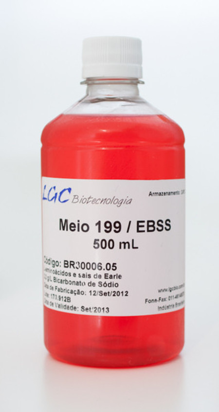 Meio 199 EBSS Com L-Glutamina - Labtrade do Brasil