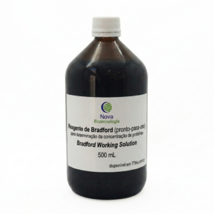 Reagente de Bradford (pronto-para-uso) para determinação da concentração de proteínas – 500mL – 13-1309-05