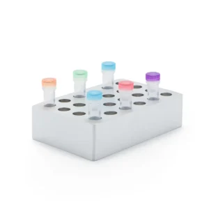 Bloco térmico com capacidade para 24 microtubos de 1,5 a 2,0 mL - BC2022-A