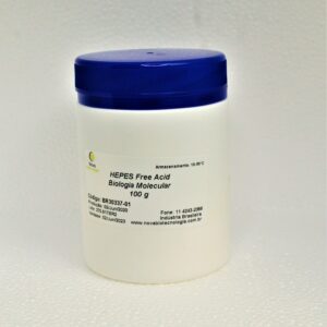 HEPES - Ácido 4-(2-HidroxiEtil)-1-Piperazin EtanolSulfônico) - 100g em Pó- BR30337-01