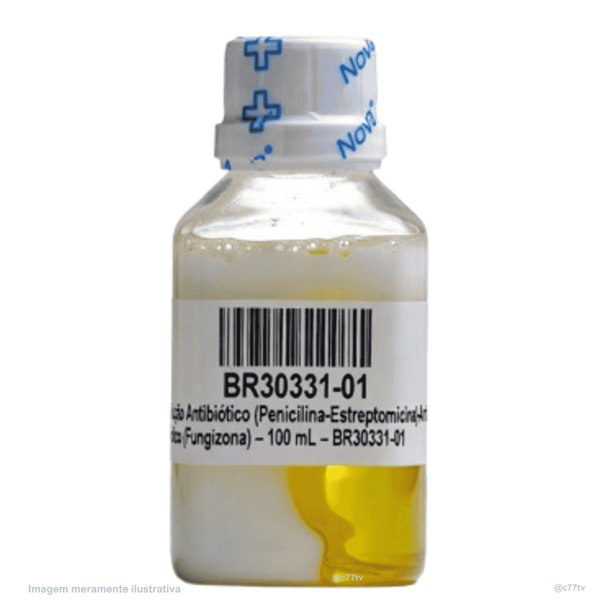 Solução Antibiótico (Penicilina-Estreptomicina)-Antimicótico (Fungizona) - 100 mL - BR30331-01